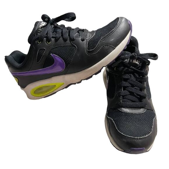 Nike Air Max Women's Size 8 Coliseum Running Athletic Shoes Black 553441-005 - Picture 1 of 14